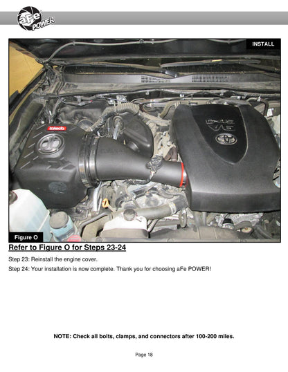 aFe Takeda Momentum Pro Dry S Cold Air Intake | Toyota Tacoma (16-23) (56-70012D)