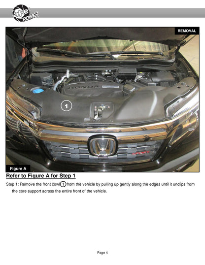 aFe Takeda Momentum Pro Dry S Cold Air Intake System | Honda Ridgeline V6 3.5L (56-70013D)