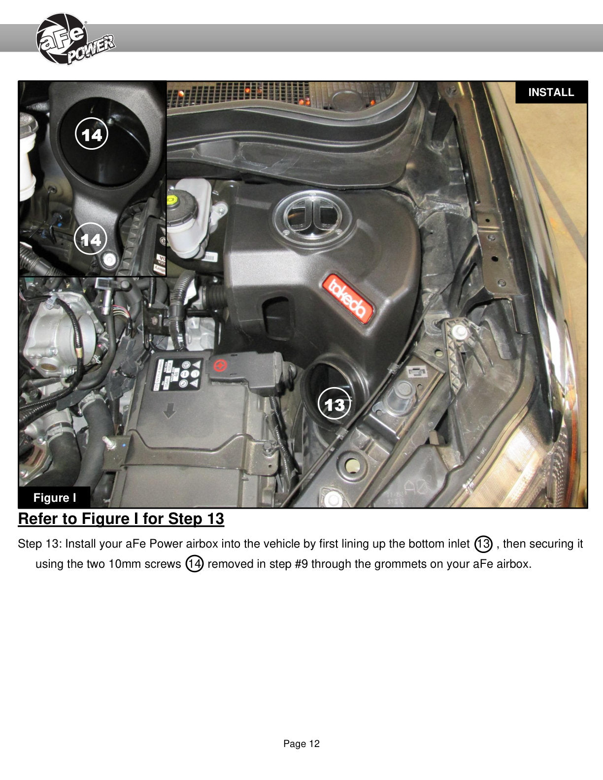 aFe Takeda Momentum Pro Dry S Cold Air Intake System | Honda Ridgeline V6 3.5L (56-70013D)