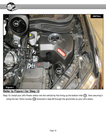 aFe Takeda Momentum Pro Dry S Cold Air Intake System | Honda Ridgeline V6 3.5L (56-70013D)