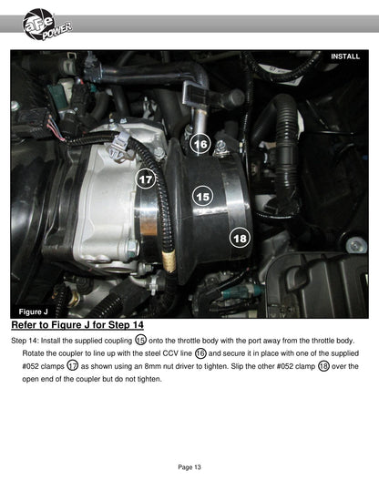 aFe Takeda Momentum Pro Dry S Cold Air Intake System | Honda Ridgeline V6 3.5L (56-70013D)