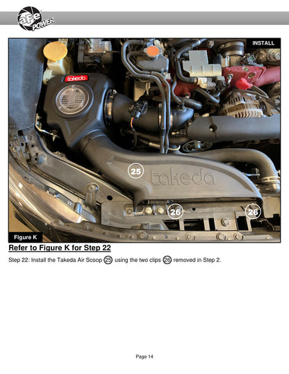 aFe Takeda Momentum Pro 5R Cold Air Intake | Subaru WRX STI H4-2.5L (18-19) (56-70014R)