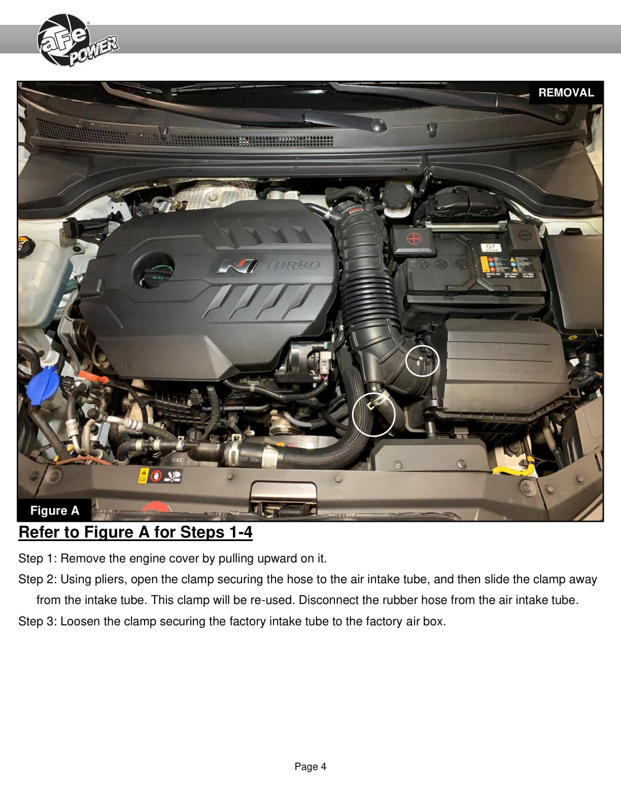aFe Momentum Cold Air Intake w/ Pro DRY S Filter | Hyundai Veloster N 2.0L (19-20) (56-70021DR)