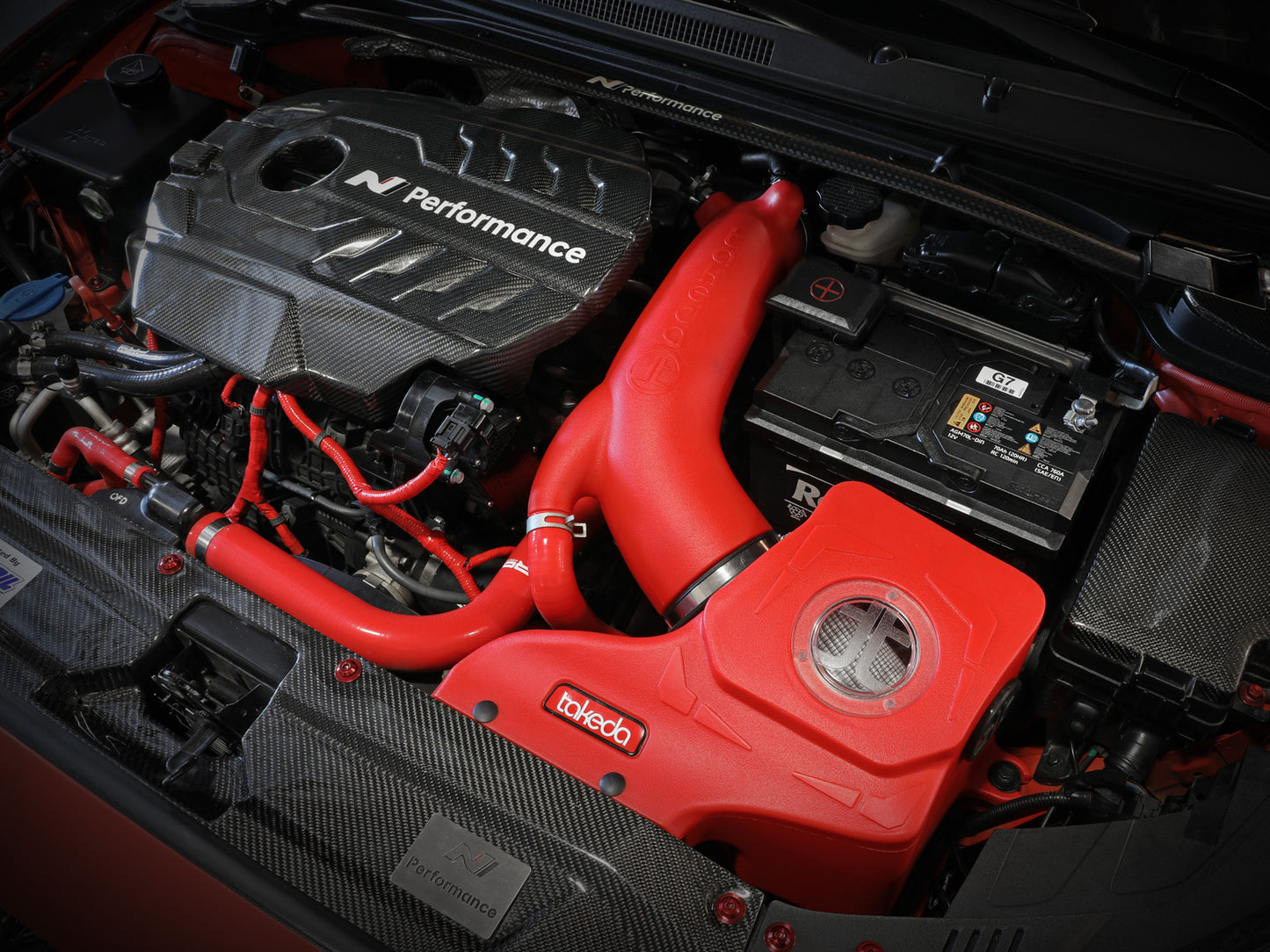 aFe Momentum Cold Air Intake w/ Pro DRY S Filter | Hyundai Veloster N 2.0L (19-20) (56-70021DR)