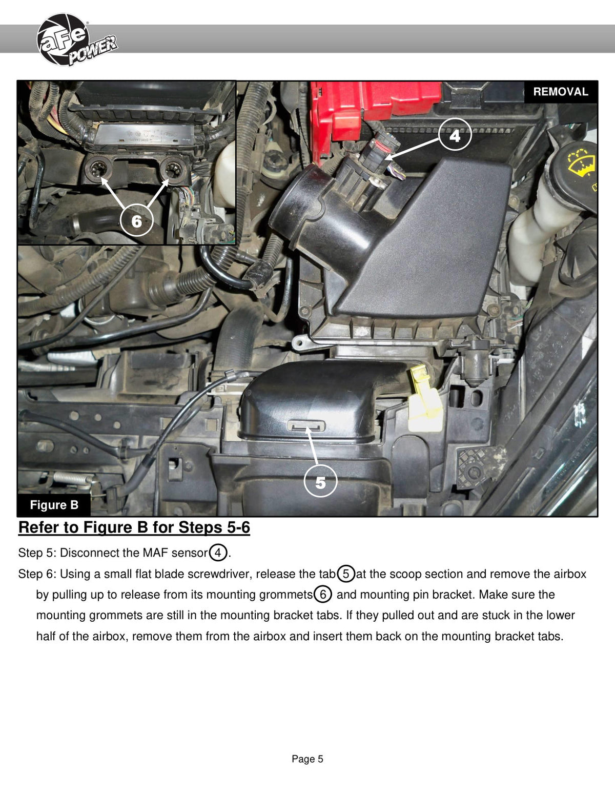 aFe Momentum GT Pro 5R Intake System | Ford Fiesta ST L4-1.6L (14-15) (56-70022R)