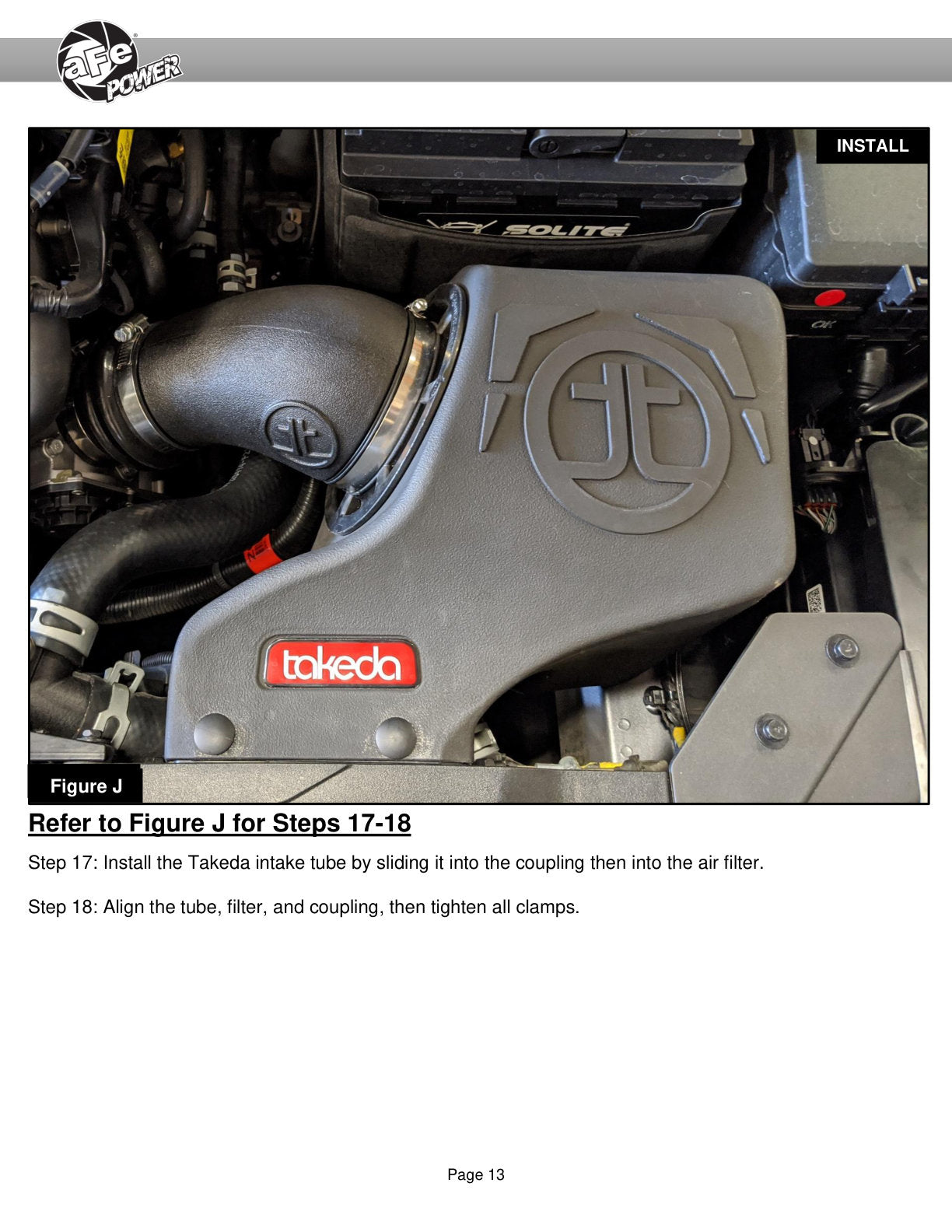 aFe Takeda Momentum Pro DRY S Cold Air Intake | Hyundai Elantra L4 2.0L (16-20) (56-70024D)