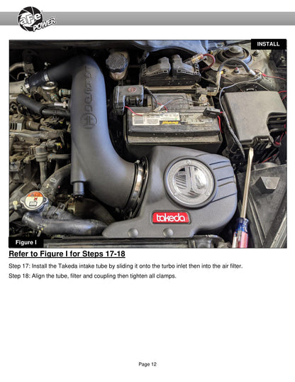 aFe Takeda Momentum Pro DRY S Cold Air Intake | Hyundai Veloster (13-17) (56-70028D)