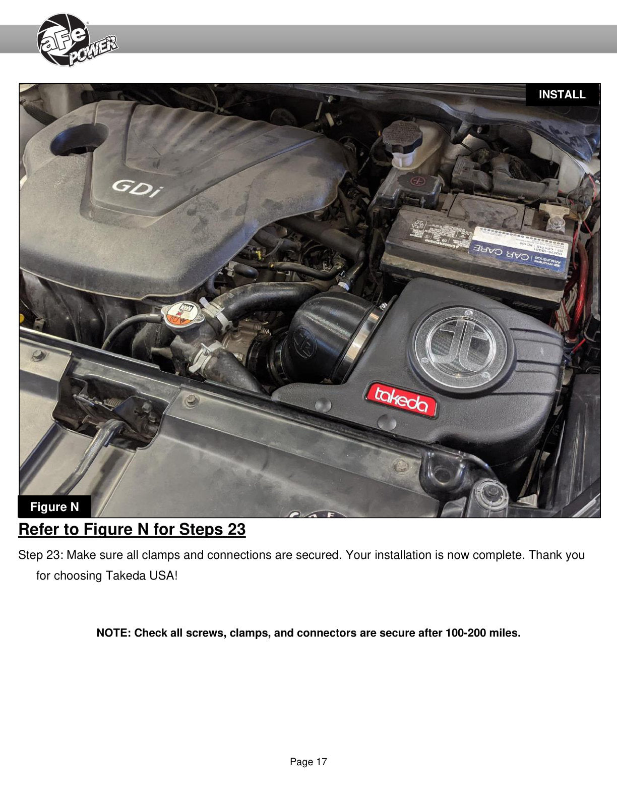 aFe Takeda Momentum 12-17 Hyundai Veloster Pro 5R (56-70029R)
