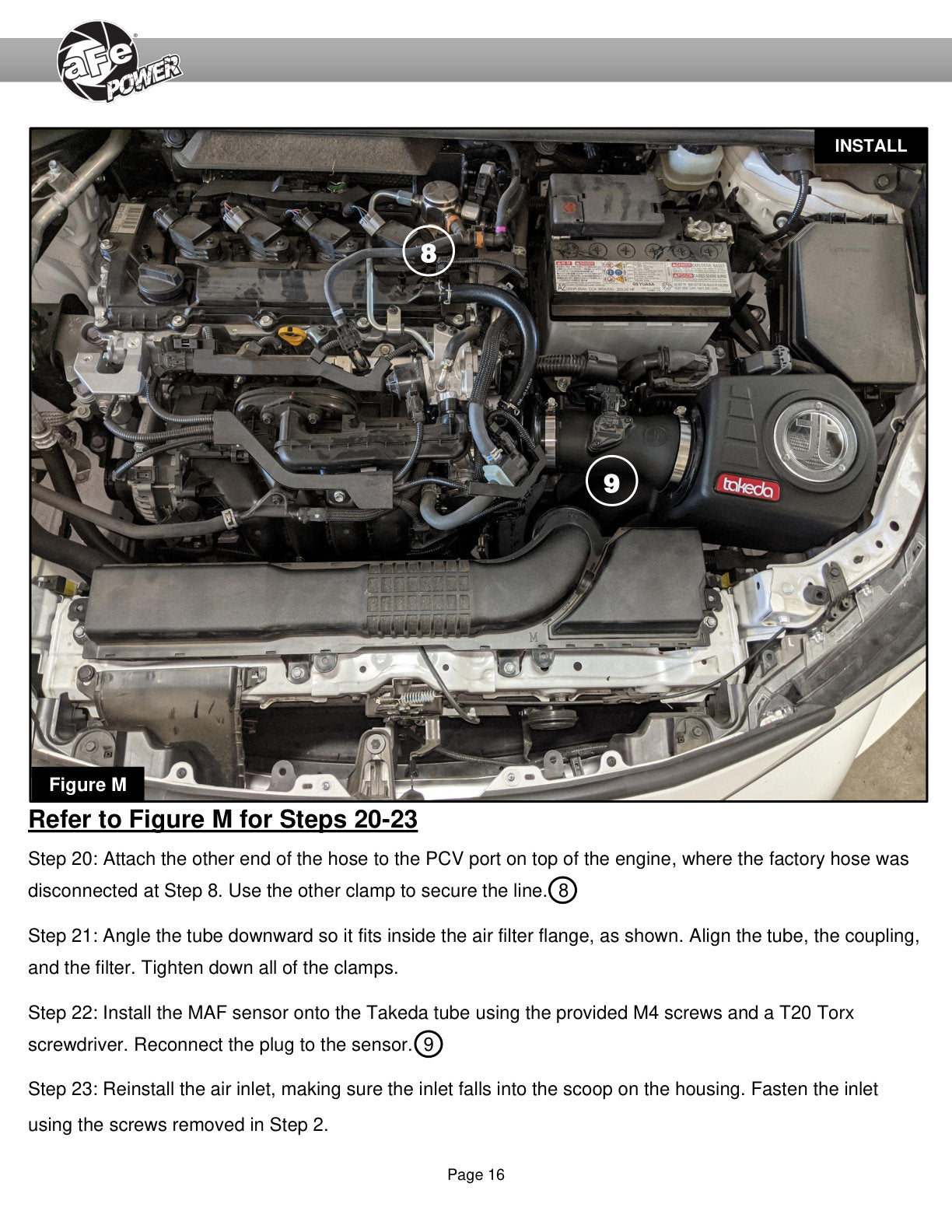 aFe Cold Air Intake System | Toyota Corolla (19-20) (56-70031R)