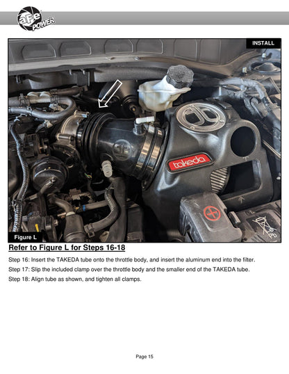 aFe Takeda Momentum Pro Dry S Cold Air Intake | Kia Telluride/Hyundai Palisade V6 3.8L (20-22) (56-70033D)