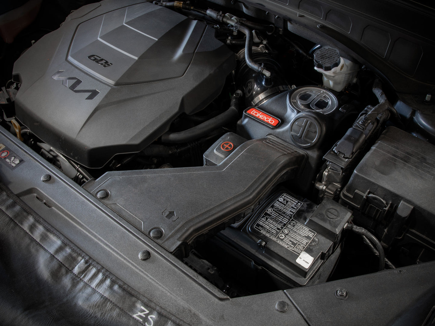 aFe Takeda Momentum Pro Dry S Cold Air Intake | Kia Telluride/Hyundai Palisade V6 3.8L (20-22) (56-70033D)