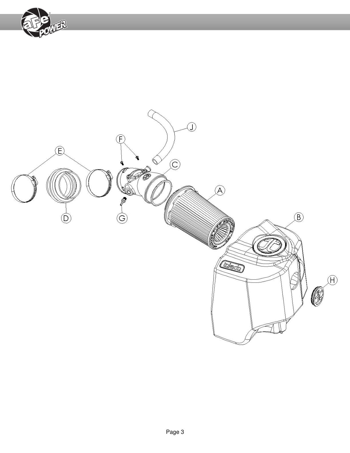 aFe Takeda Momentum Pro Dry S Cold Air Intake | Toyota RAV4 2019-22 (56-70034D)