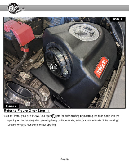aFe Takeda Momentum Pro Dry S Cold Air Intake | Toyota RAV4 2019-22 (56-70034D)