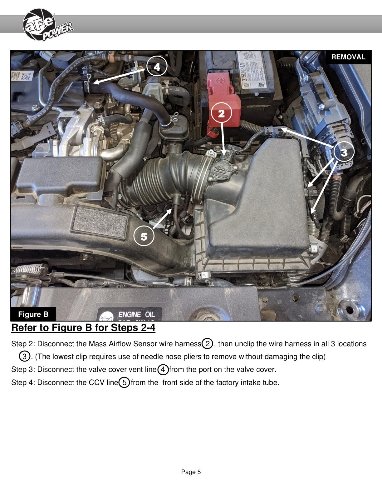 aFe Takeda Momentum Pro 5R Cold Air Intake | Toyota RAV4 L4-2.5L (19-22) (56-70034R)