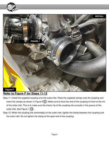 aFe Takeda Momentum Pro Dry S CAI 2.0L Turbo | Toyota Supra (21) (56-70037D)