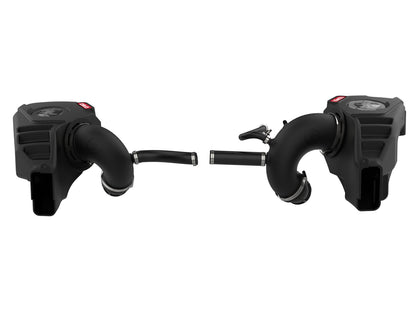 aFe MagnumFORCE Stage-2 Pro DRY S Intake w/6in Radial Filter | Kia Stinger V6 18-22 (56-70038D)