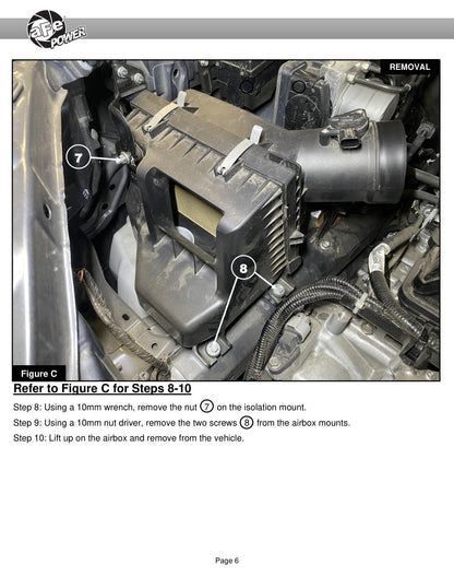 aFe 19-21 Subaru Forester 2.5L H4 Takeda Momentum Air Intake w/ Pro DRY S Filter (56-70042D)