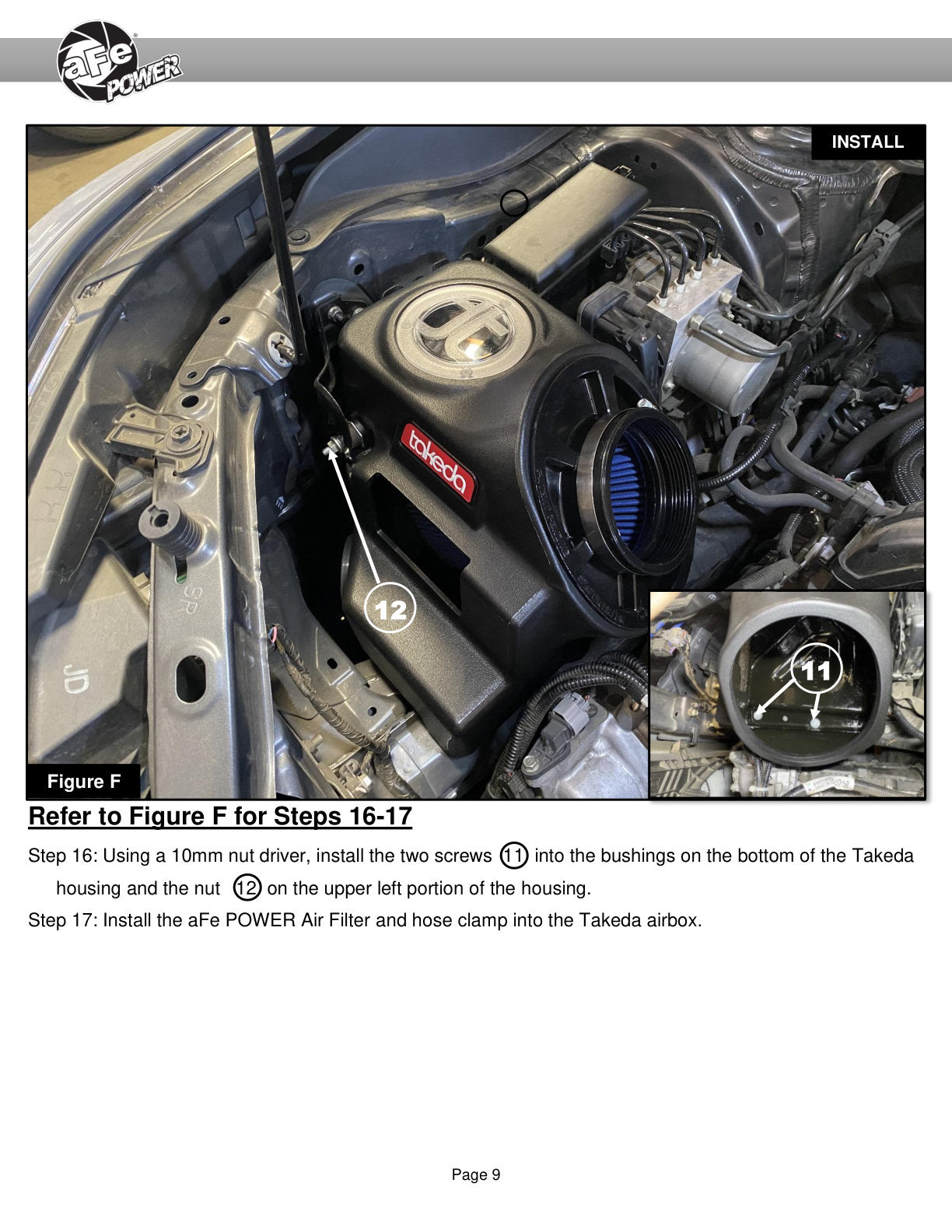 aFe 19-21 Subaru Forester 2.5L H4 Takeda Momentum Air Intake w/ Pro DRY S Filter (56-70042D)