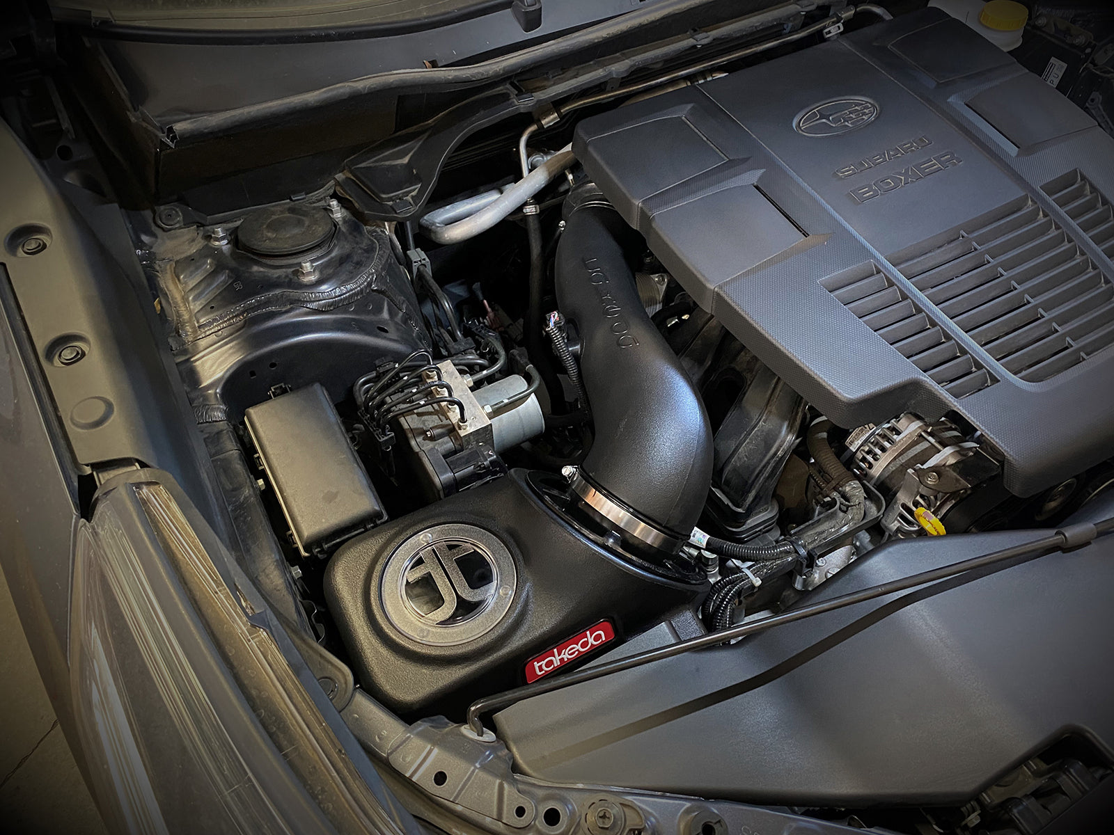 aFe 19-21 Subaru Forester 2.5L H4 Takeda Momentum Air Intake w/ Pro DRY S Filter (56-70042D)