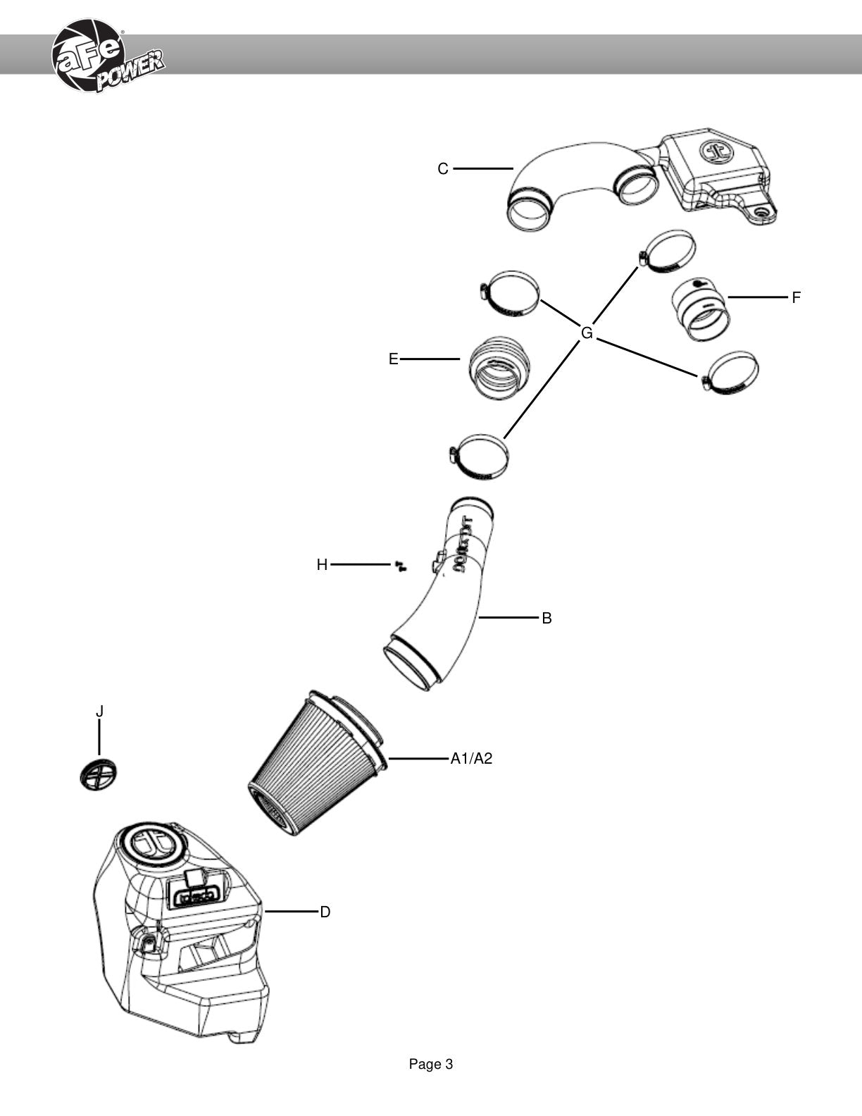 aFe Takeda Momentum Pro DRY S Intake | Subaru Impreza H4 2.0L (12-16) (56-70043D)