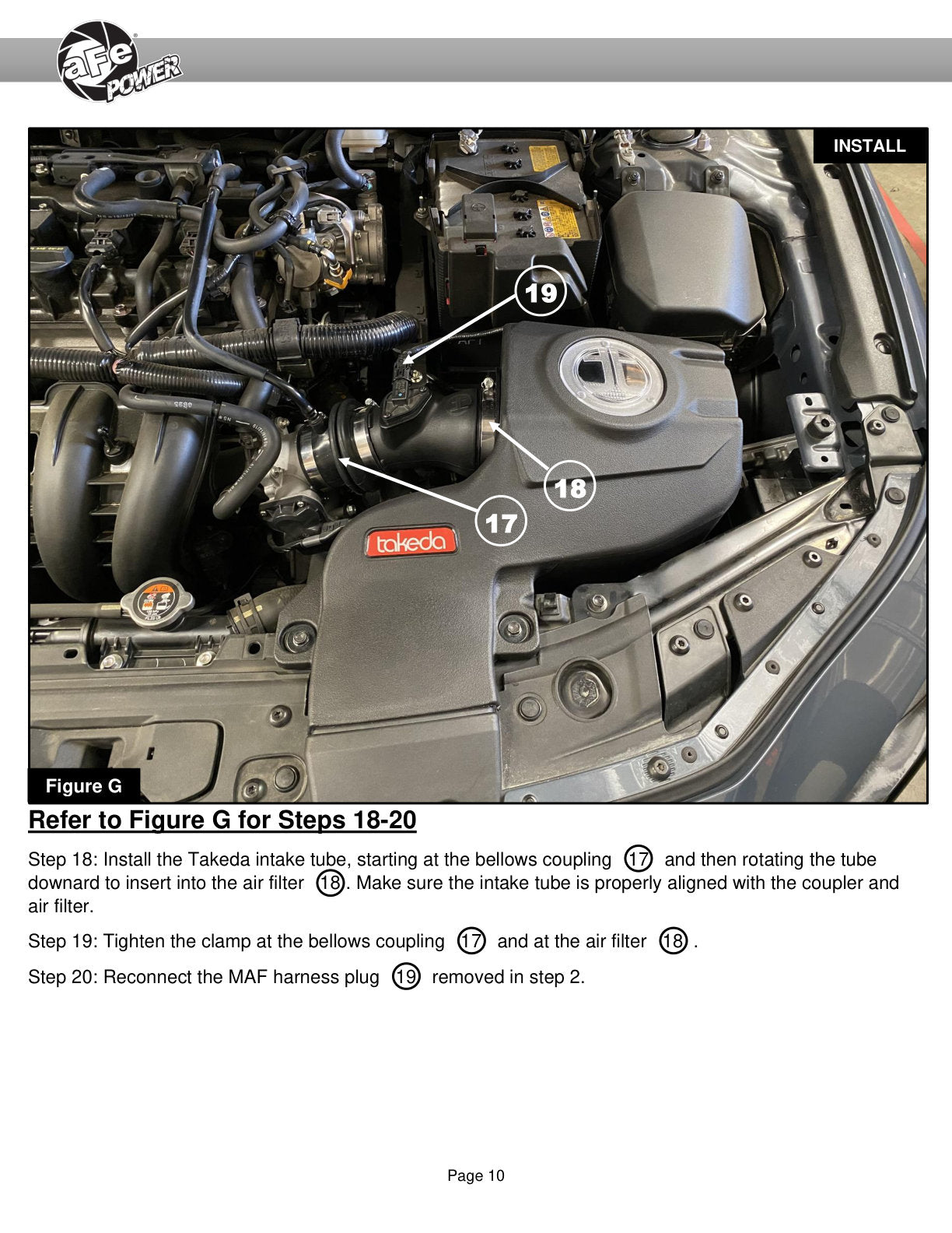 aFe Takeda Momentum Cold Air Intake w/ Pro 5R Filter | Mazda 3 L4 2.5L (19-21) (56-70044R)