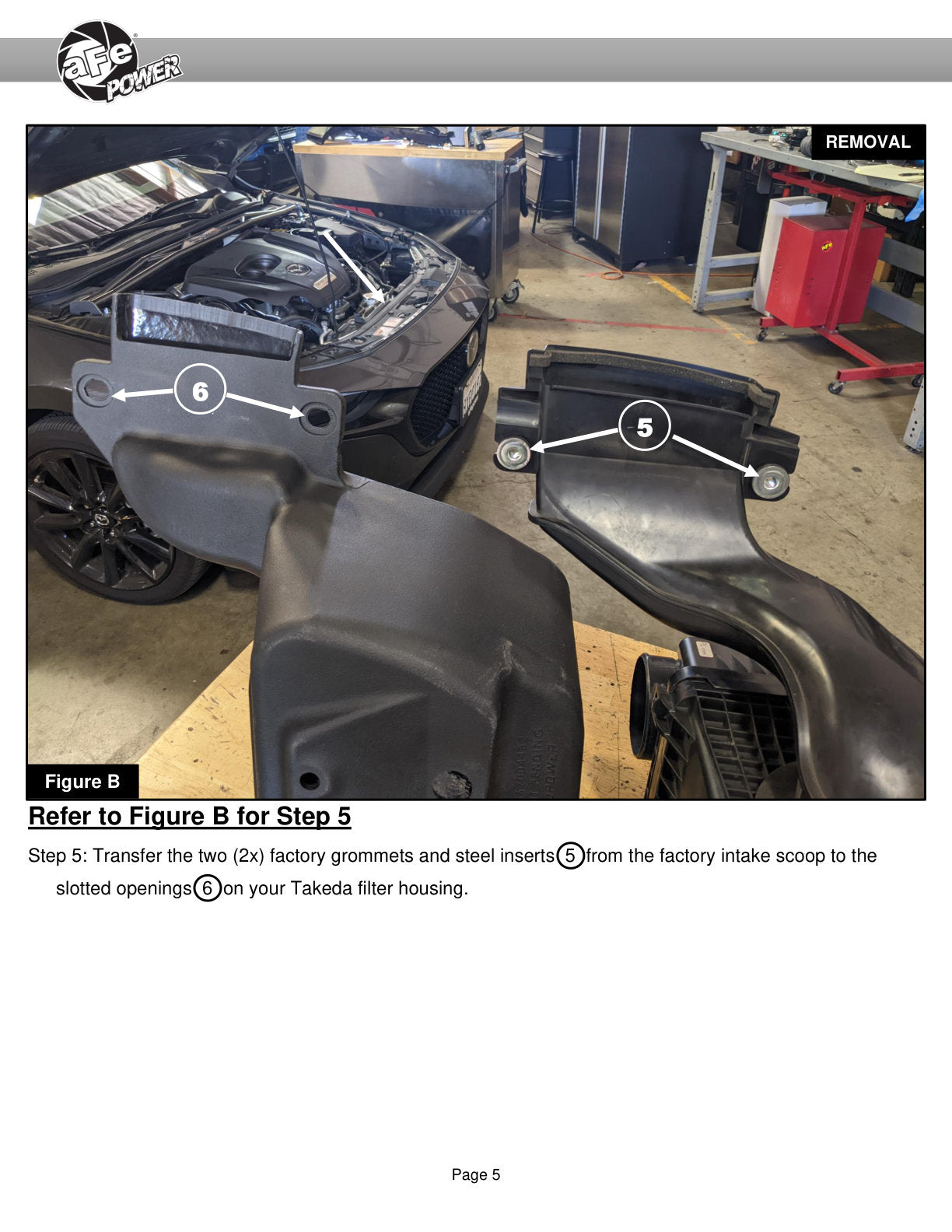 aFe Takeda Stage-2 PDS AIS 7.5" Pro 5R Intake | Mazda 3 2.5T (21-22) (56-70045R)