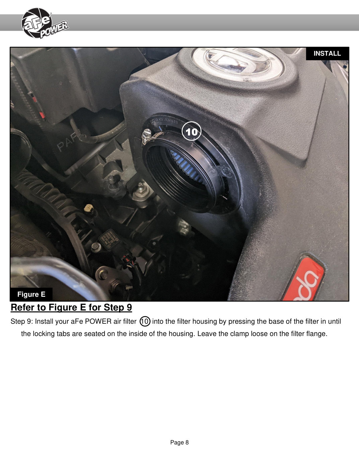 aFe Takeda Stage-2 PDS AIS 7.5" Pro 5R Intake | Mazda 3 2.5T (21-22) (56-70045R)