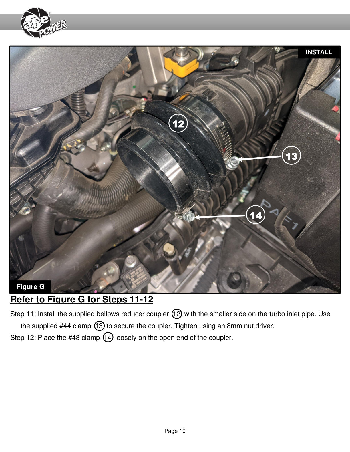 aFe Takeda Stage-2 PDS AIS 7.5" Pro 5R Intake | Mazda 3 2.5T (21-22) (56-70045R)