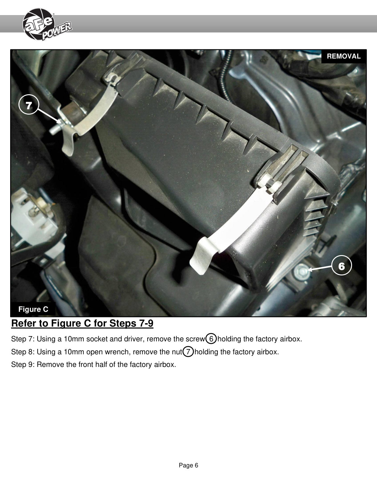 aFe 6" Takeda Intake System w/ Pro 5R Filter | Subaru Forester 14-18 H4-2.0L (56-70049R)