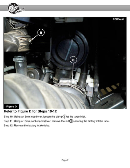 aFe 6" Takeda Intake System w/ Pro 5R Filter | Subaru Forester 14-18 H4-2.0L (56-70049R)