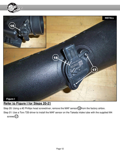 aFe Takeda Momentum Pro Dry S Cold Air Intake | Subaru Outback 20-22 H4-2.5L (56-70051D)