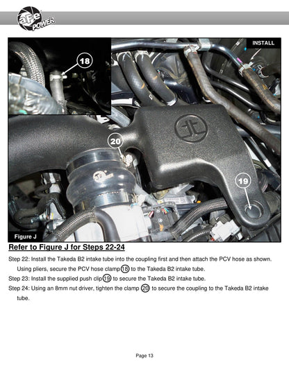 aFe Takeda Momentum Pro Dry S Cold Air Intake | Subaru Outback 20-22 H4-2.5L (56-70051D)