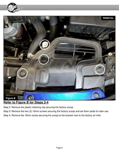 aFe Takeda Momentum Cold Air Intake w/ Pro DRY S | Honda Civic L4 1.5L (22-23) (56-70053D)