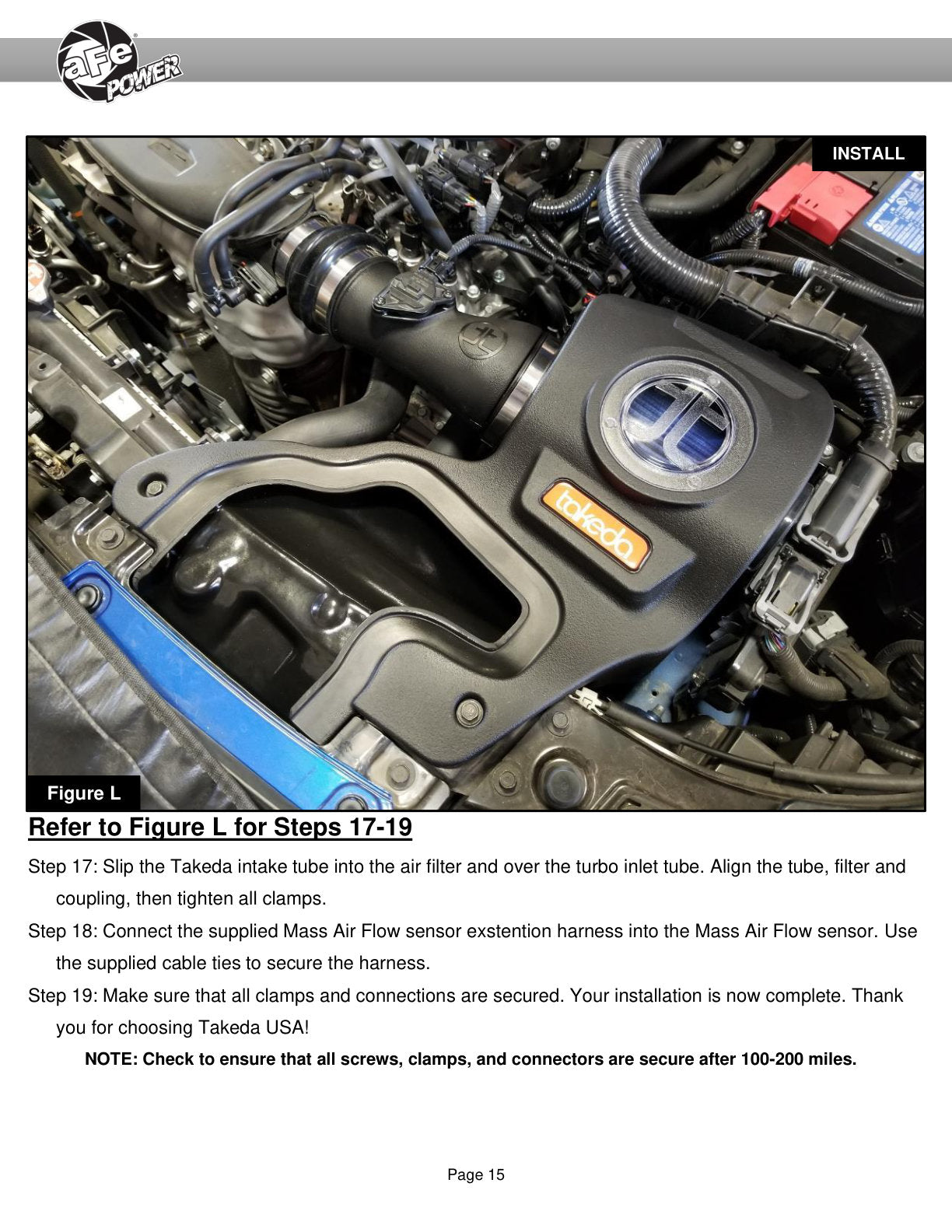 aFe Takeda Momentum Cold Air Intake w/ Pro 5R Filter | Honda Civic L4 1.5L (22-23) (56-70053R)