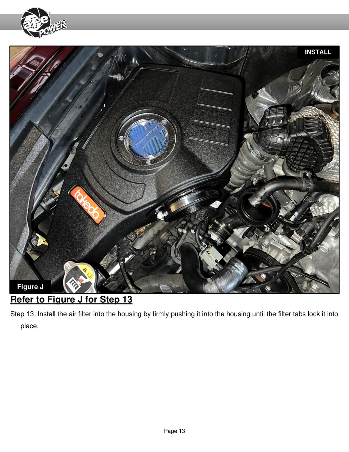 aFe 18-21 Kia Stinger L4 2.0L Takeda Momentum Cold Air Intake w/ Pro 5R Filter (56-70055R)