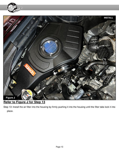aFe 18-21 Kia Stinger L4 2.0L Takeda Momentum Cold Air Intake w/ Pro 5R Filter (56-70055R)