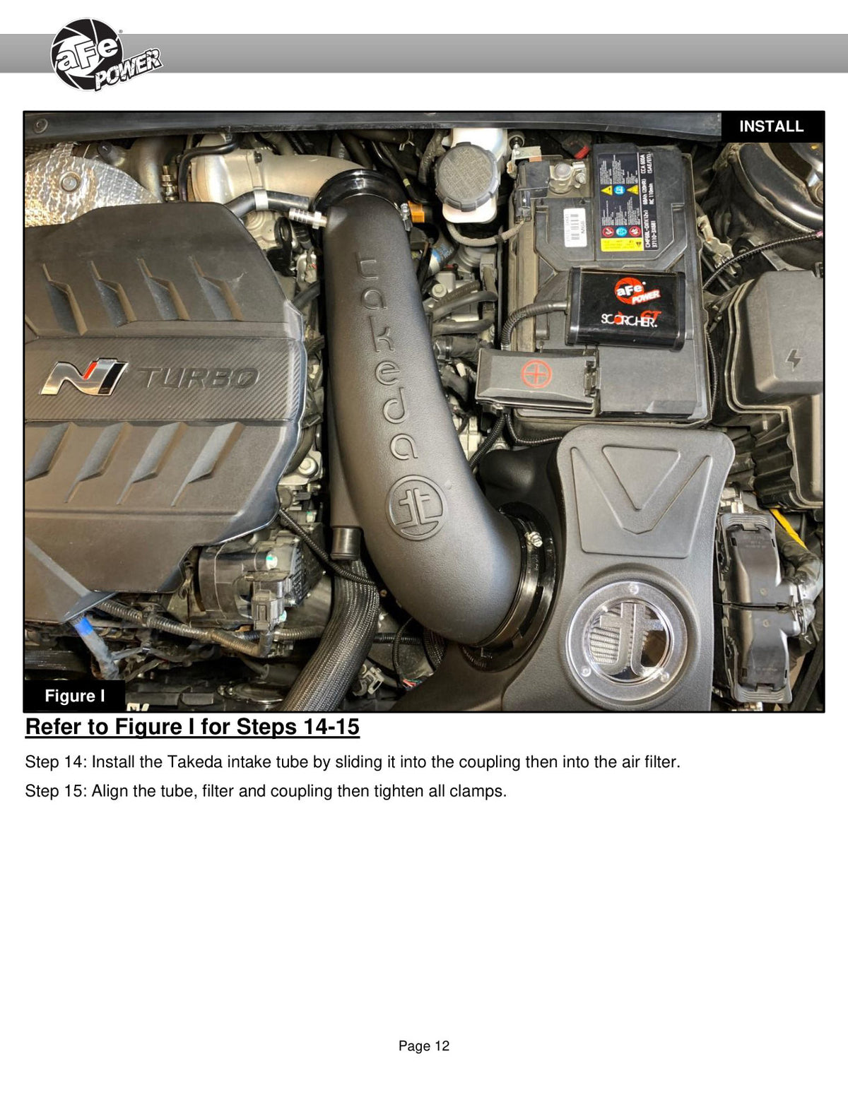 aFe Takeda Momentum Pro 5R Cold Air Intake | Hyundai Elantra N (22+) (56-70057R)