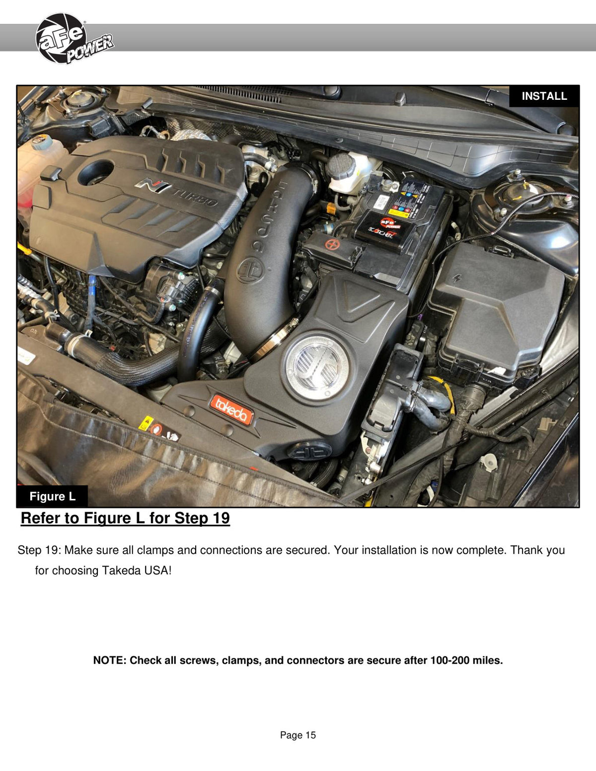 aFe Takeda Momentum Pro 5R Cold Air Intake | Hyundai Elantra N (22+) (56-70057R)