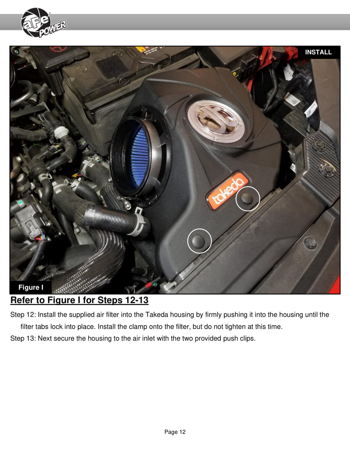 aFe 22-23 Hyundai Kona N 2.0L(t) Takeda Momentum Cold Air Intake w/ Pro DRY S Filter (56-70058D)