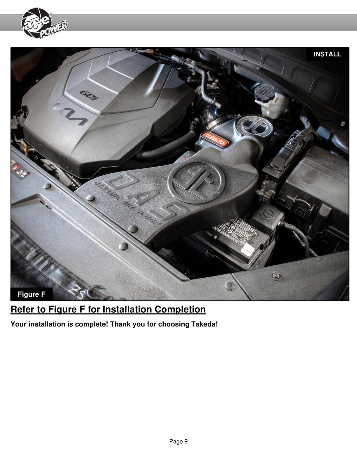 aFe Dynamic Air Scoop for 56-70033D and 56-70033R