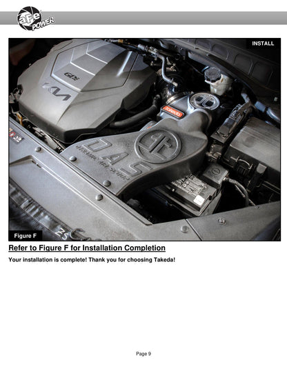 aFe Dynamic Air Scoop for 56-70033D and 56-70033R