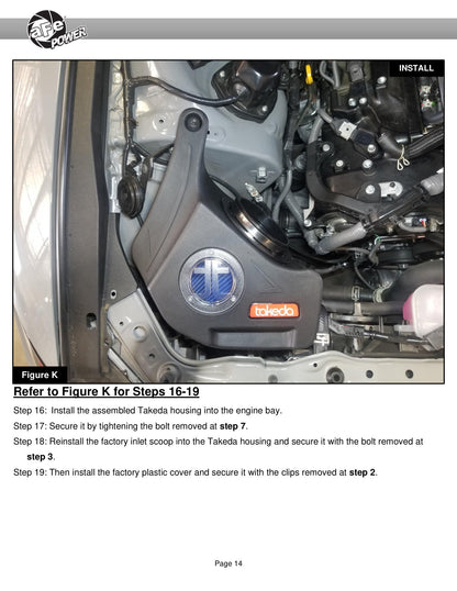 aFe Momentum Intake System W/ Pro Dry S Filter | Lexus IS300/IS350 (13-26) (56-70061D)