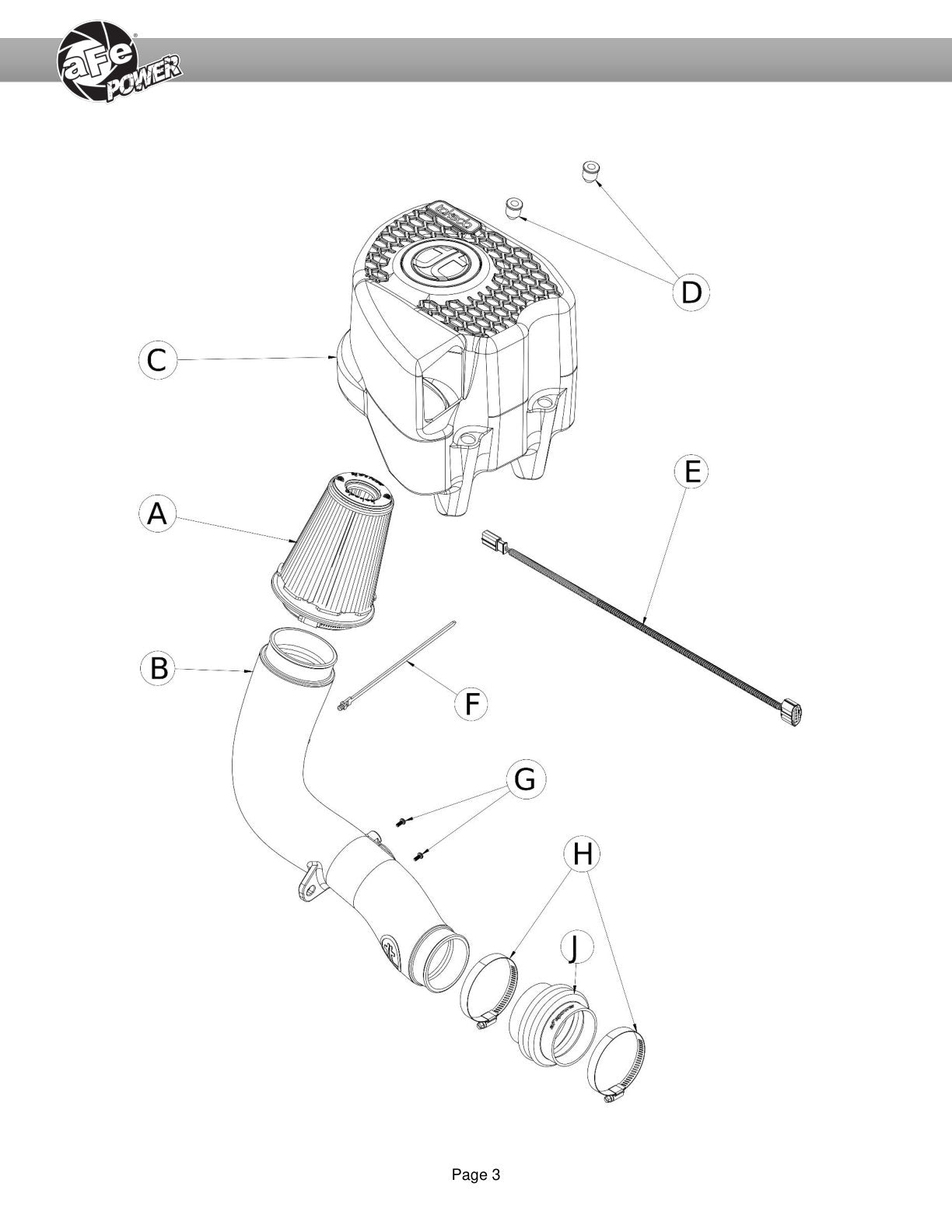 aFe Takeda Momentum Pro 5R Cold Air Intake Filter | Subaru Outback (20-24) (56-70063R)