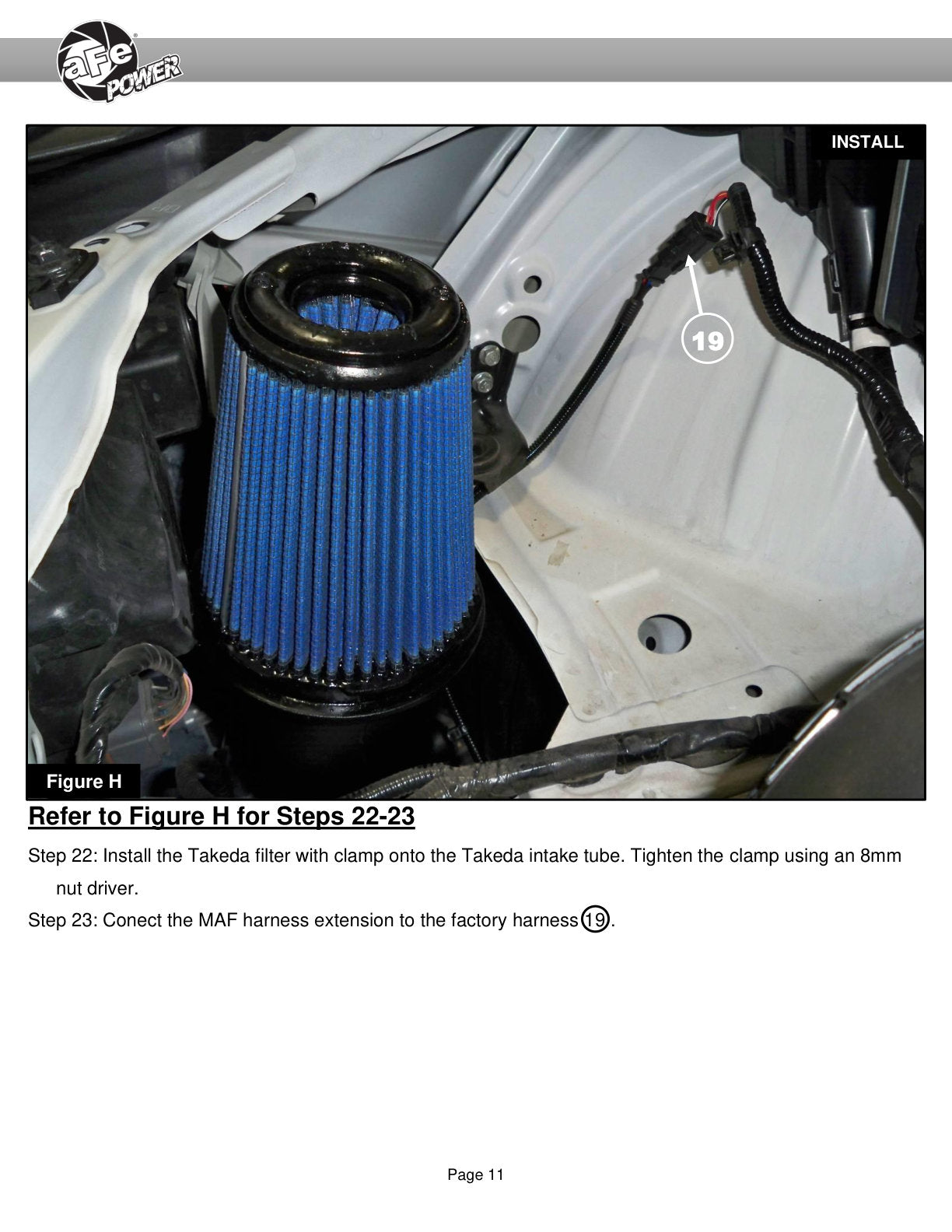 aFe Takeda Momentum Pro 5R Cold Air Intake Filter | Subaru Outback (20-24) (56-70063R)