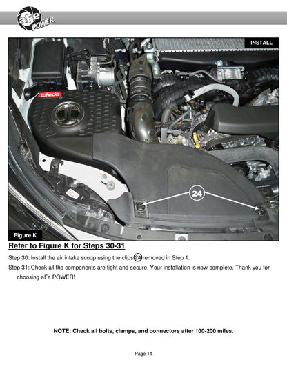 aFe Takeda Momentum Pro 5R Cold Air Intake Filter | Subaru Outback (20-24) (56-70063R)
