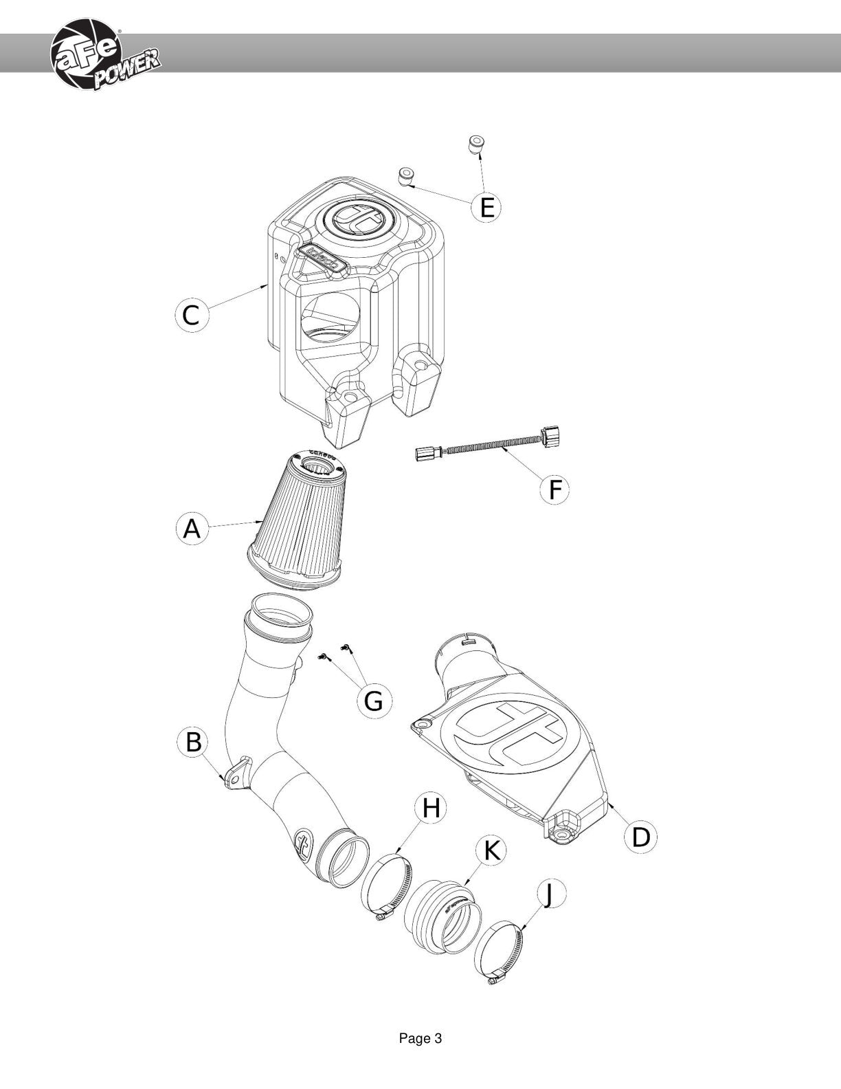 aFe Momentum Cold Air Intake | Subaru WRX H4-2.4L (22-24) (56-70064D)