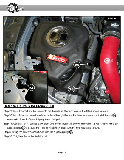 aFe Momentum Cold Air Intake | Subaru WRX H4-2.4L (22-24) (56-70064D)
