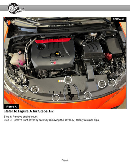 aFe Takeda Momentum Intake w/ Pro DRY S Filter | Toyota GR Corolla (23-24) (56-70065D)