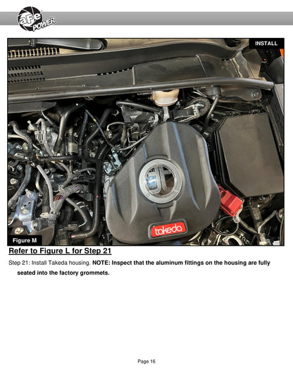 aFe Takeda Momentum Intake w/ Pro DRY S Filter | Toyota GR Corolla (23-24) (56-70065D)