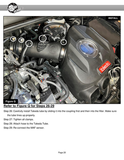 aFe Takeda Momentum Intake w/ Pro DRY S Filter | Toyota GR Corolla (23-24) (56-70065D)